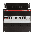 ABB busboard groepenkast 1 fase 4 groepen beltrafo 220 x 280