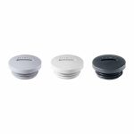 Blindstop metrisch polyamide slagvast M32 lichtgrijs - 10 stuks