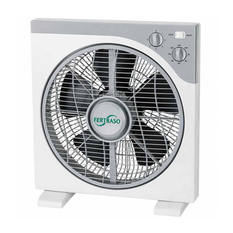 Fertraso boxventilator 30cm met 3 standen en timer – KYT-30A Fertraso boxventilator 30cm met 3 standen en timer – KYT 30A