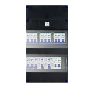 Gacia groepenkast 1 fase 9 groepen + kookgroep
