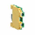 Hager montageklem 10mm2 geel groen