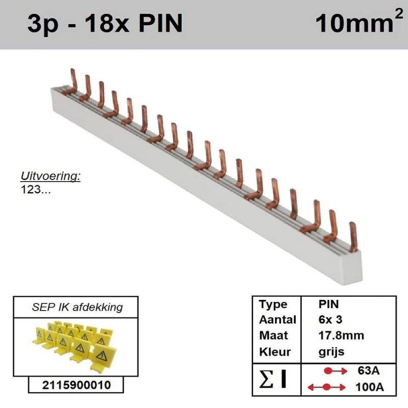 Sep-kam-pin-3-fase-18-polig-178mm-gebogen-grijs.jpg Sep kam pin 3 fase 18 polig 178mm gebogen grijs