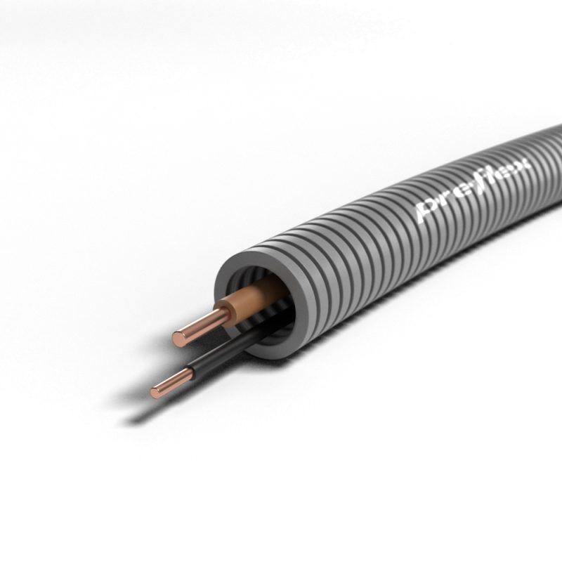 Preflex flexbuis 1 x 2,5mm2 1x 1,5mm2 16mm - 100 meter Preflex flexbuis 1 x 2,5mm2 1x 1,5mm2 16mm - 100 meter