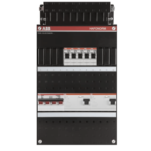 ABB busboard groepenkast 3 fase 5 groepen 220 x 390 1