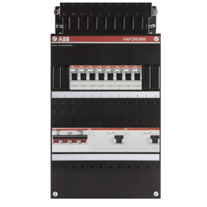 ABB busboard groepenkast 3 fase 8 groepen 220 x 390 1