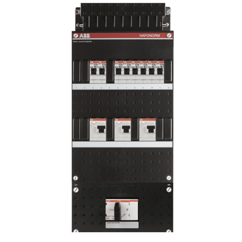 ABB busboard groepenkast 3 fase 8 groepen 220 x 500 2 ABB busboard groepenkast 3 fase 8 groepen 220 x 500 1