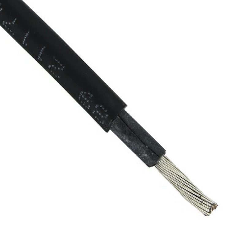 Heluflex solar kabel 4mm zwart per meter - h1z2z2-k