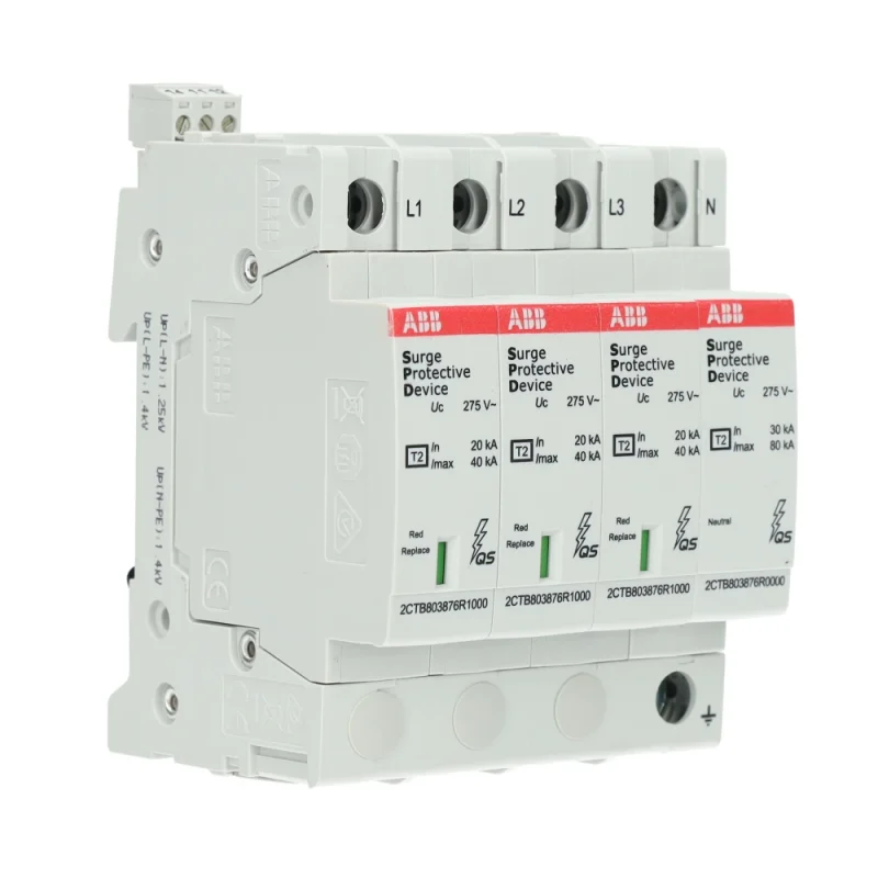 ABB overspanningsbeveiliging 3P+N type 2 - 2CTB803973R1100 ABB overspanningsbeveiliging 3P+N type 2 - 2CTB803973R1100