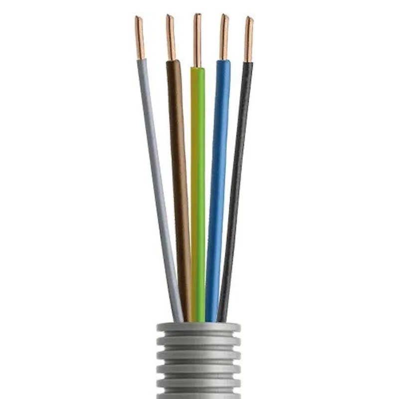 VCB flexbuis 5 x 2,5mm2 20mm - 100 meter VCB flexbuis 5 x 2,5mm2 20mm - 100 meter