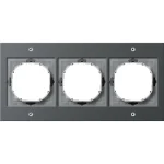 Gira Afdekraam 3V TX_44 antraciet - 021367