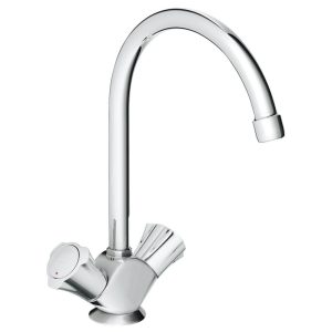 GROHE Costa-L 1-gats keukenkraan met hoge uitloop met kettingoog - 31812001