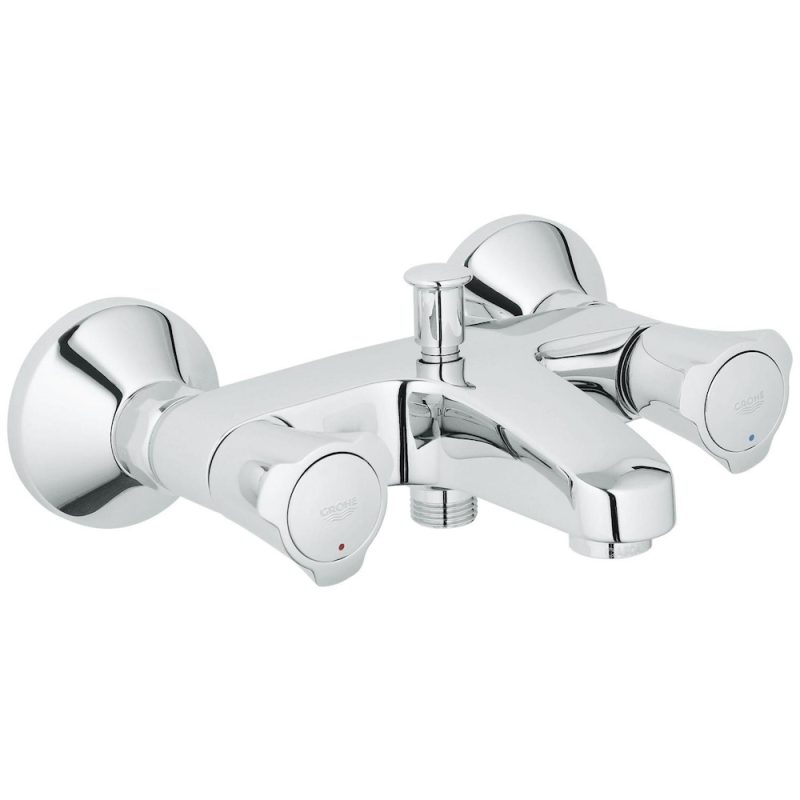 GROHE Costa-L badmengkraan met koppelingen HOH=150 mm - 25450001 GROHE Costa L badmengkraan met koppelingen HOH150 mm 25450001