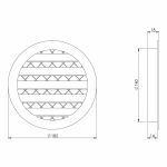 160 alu buiten rooster wit tabel 1