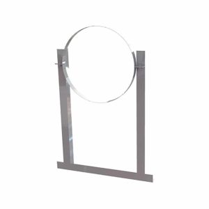 Aluminium dakbeugel voor buis Ø 400 mm