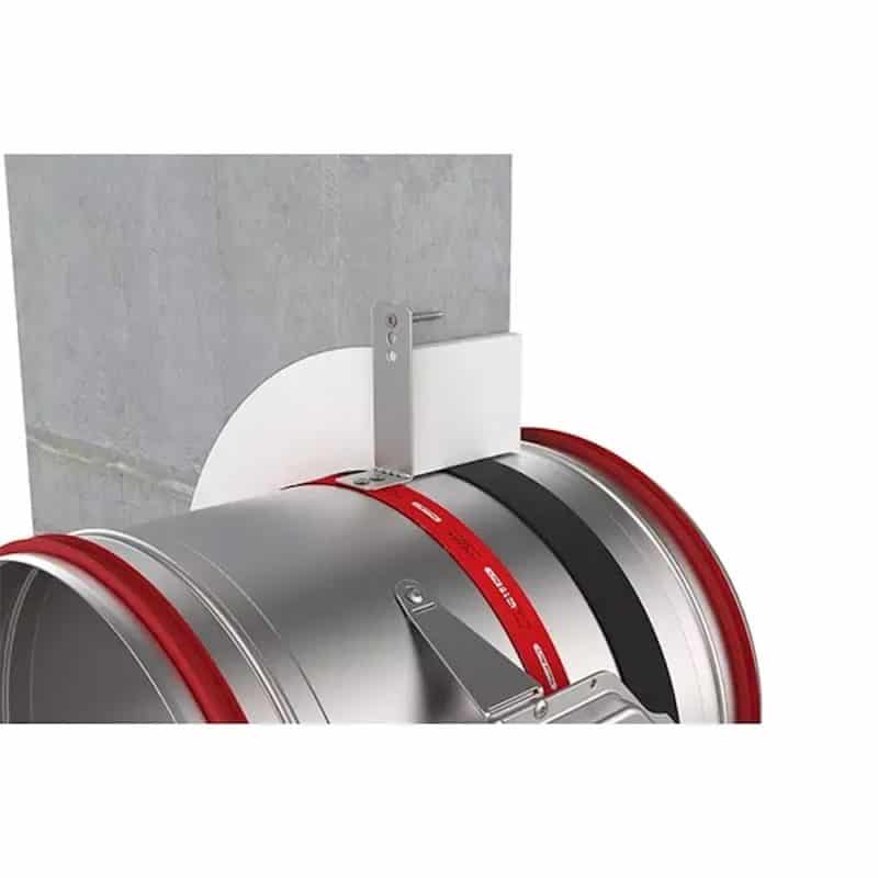 Brandklep rond 200 mm handbediend EI120S 6 1
