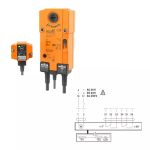 Brandklep rond 250 mm met servomotor 230V EI120S 1 1