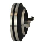 DEC RVS ventilatie toevoer ventiel design O 125 mm 1 1