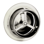 DEC RVS ventilatie ventiel O 100 mm 4 1