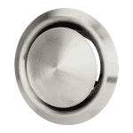 DEC RVS ventilatie ventiel O 125 mm