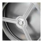DEC RVS ventilatie ventiel O 125 mm 2