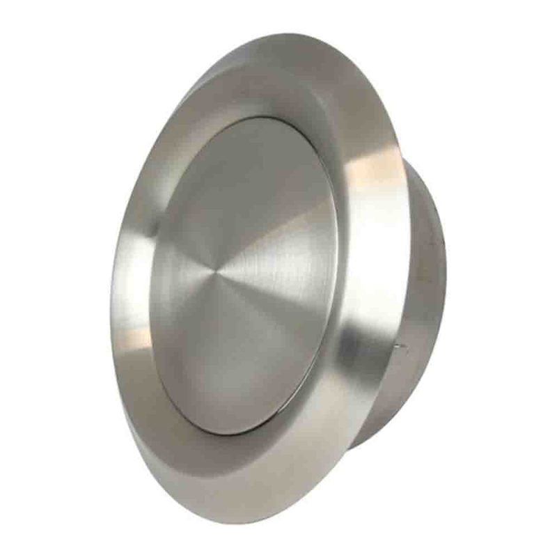 DEC RVS toevoer/afvoer ventilatie ventiel met klemveren Ø 160 mm - DVI160 DEC RVS ventilatie ventiel O 160 mm 1 1