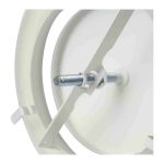 DEC metalen ventilatie afvoer ventiel klemveren O 100 mm wit 4