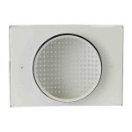 DEC metalen ventilatie toevoer ventiel O 100 mm met geperforeerde kap 2 1