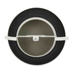 DEC metalen ventilatie toevoer ventiel design O 125 mm wit 2