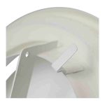 DEC metalen ventilatie toevoer ventiel klemveren O 100 mm wit 4