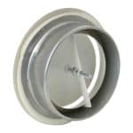 DEC metalen ventilatie toevoer ventiel montagebus O 80 mm wit 2 2