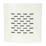 DEC metalen ventilatie ventiel luxe met filter O 100 mm