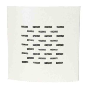 DEC metalen toevoer ventilatie ventiel luxe met filter Ø 125 mm – Alpha DLD-P125