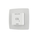 Duco co2 ruimtesensor zonder bediening wit - bedraad - 0000-4637