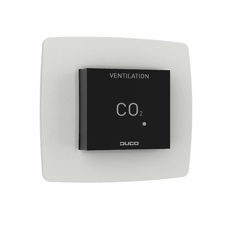 Duco CO2 ruimtesensor zonder bediening zwart - bedraad - 0000-4636 Duco co2 ruimtesensor zonder bediening zwart – bedraad – 0000 4636 2