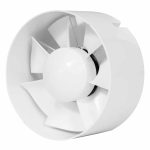 Europlast EK125 Inline buisventilator 150m3 1