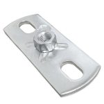 Flamco muurplaat 80 x 30 mm M8 - 39417 - 5 stuks