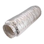 Flexibele geluiddemper non woven O 100 mm 100 cm