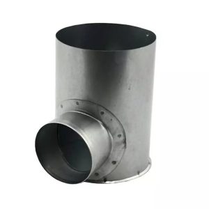 Gegalvaniseerde instortpot diameter 125 mm - diameter 80 mm