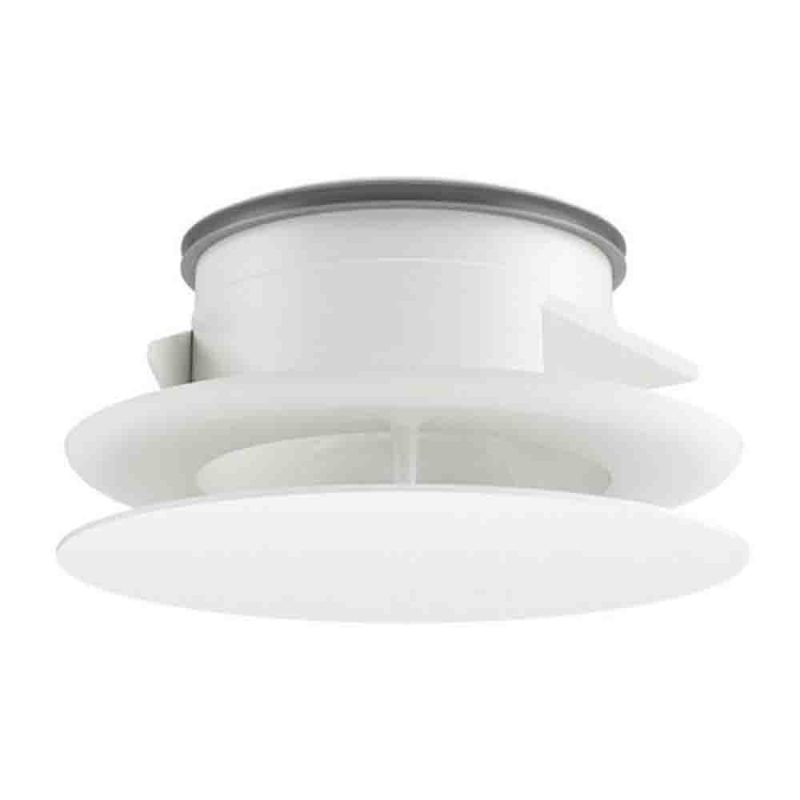 Imaginair metalen RLV toevoer/afvoer ventilatie ventiel grijswit RAL9003 Ø 125 mm - 37130016 Imaginair AS 0125 metalen ventilatie ventiel met montageveren O 125 mm wit 1 1
