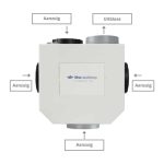 Itho Daalderop CVE S ECO HE ventilatorbox 468m3h euro stekker 4