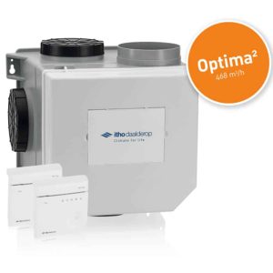 Itho Daalderop CVE-S HE optima2 ventilatorbox 468m3/h EU & perilex stekker - 03-00477