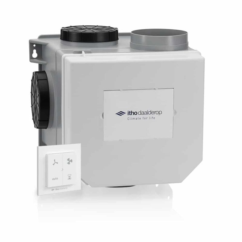 Itho Daalderop CVE-S PAK SE RFT-N ventilatorbox 375m3/h perilex stekker - 03-00839 Itho Daalderop CVE S PAK SE RFT N ventilatorbox 375m3h perilex stekker 03 00839