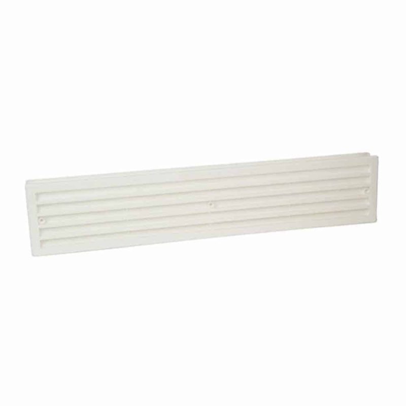 Europlast kunststof deurrooster wit 450 x 92mm - VR459 Kunststof deurrooster wit 450 x 92mm 3 1