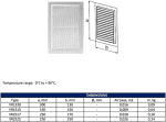 Kunststof ventilatierooster rechthoekig met grill 1 3