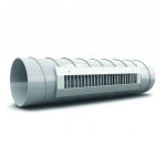 Metalen kanaalrooster dubbel instelbaar 325 x 75mm 4