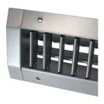 Metalen kanaalrooster dubbel instelbaar 425 x 75mm 2 1