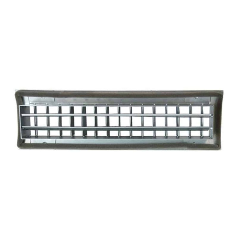 Grada metalen kanaalrooster dubbel instelbaar 525 x 75mm t.b.v. spirobuis Ø 160 - 400mm Metalen kanaalrooster dubbel instelbaar 525 x 75mm 1 1
