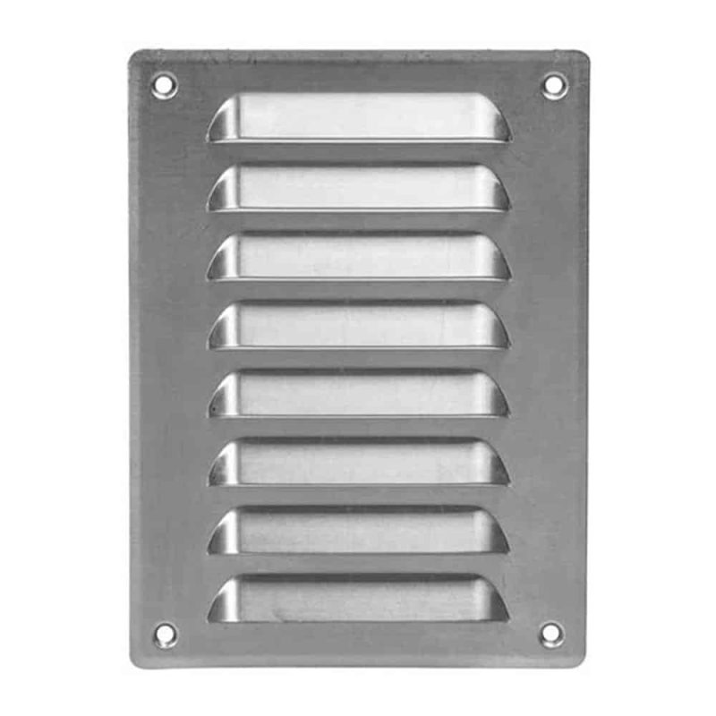 Europlast metalen sleufrooster rechthoekig aluminium 140 x 190mm - MR1419AL Metalen sleufrooster rechthoekig aluminium 140 x 190mm 2