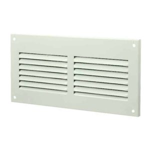 Europlast metalen sleufrooster rechthoekig wit 200 x 100mm - MR2010