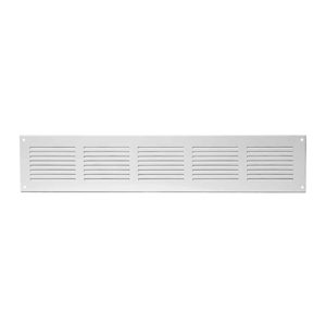 Europlast metalen sleufrooster rechthoekig wit 500 x 100mm - MR5010